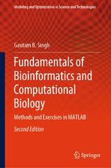 Fundamentals of Bioinformatics and Computational Biology - Singh, Gautam B.