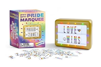 Itty-Bitty Pride Marquee - Running Press