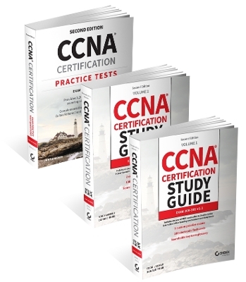 CCNA Certification Study Guide Volume 1, Volume 2, and Practice Tests Kit - Todd Lammle, Donald Robb, Jon Buhagiar