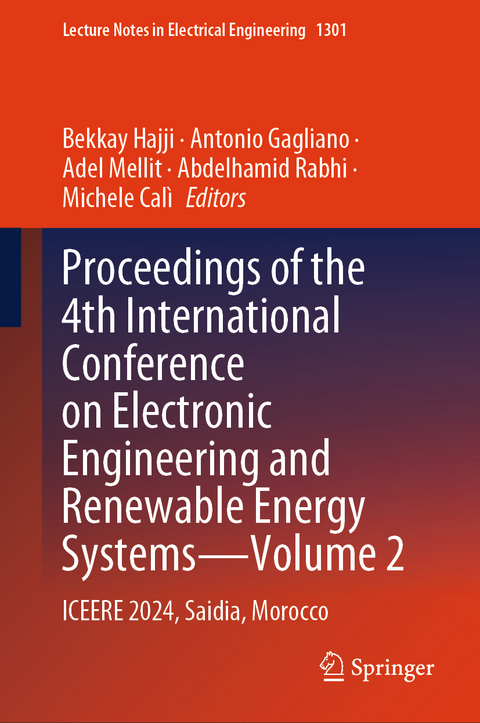 Proceedings of the 4th International Conference on Electronic Engineering and Renewable Energy Systems - Volume 2 - 