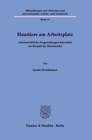 Haustiere am Arbeitsplatz