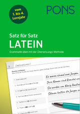 PONS Satz f&uuml;r Satz Latein Grammatik