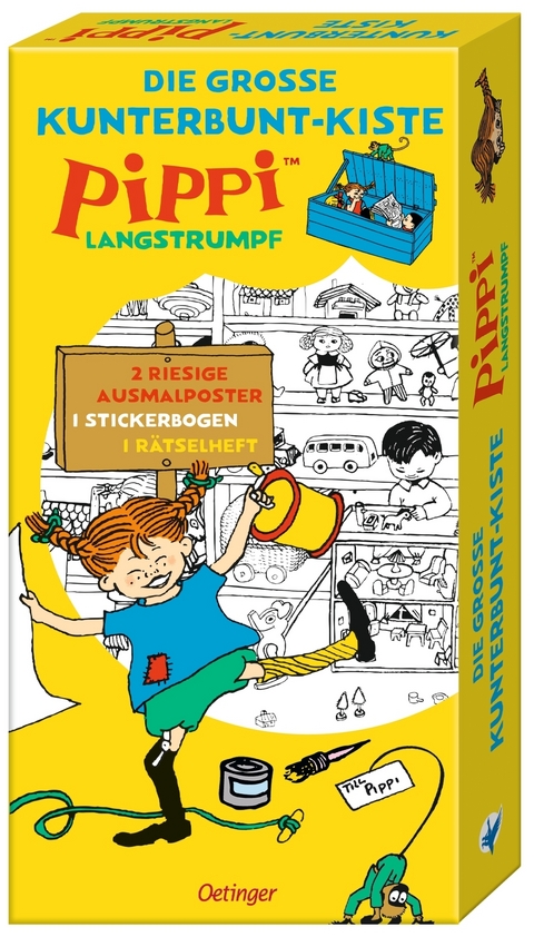 Pippi Langstrumpf. Die gro&szlig;e Kunterbunt-Kiste - Astrid Lindgren