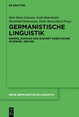 Germanistische Linguistik - 