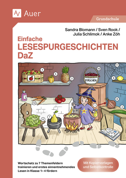 Einfache Lesespurgeschichten DaZ - S. Blomann,  S.Rook, J. Schlimok, A. Z&ouml;h