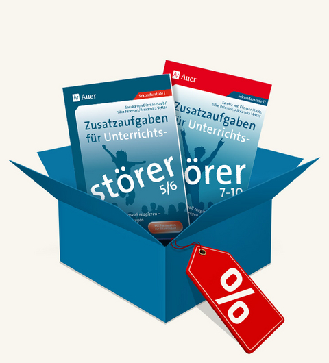 Paket: Zusatzaufgaben f&uuml;r Unterrichtsst&ouml;rer Klassen 5-10