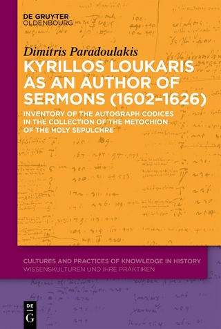 Kyrillos Loukaris as an Author of Sermons (1602–1626)