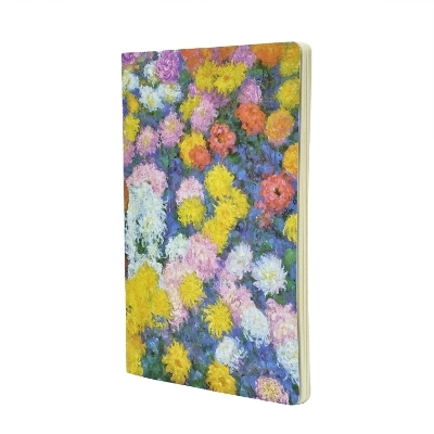 Monet&rsquo;s Chrysanthemums A4 Dot-Grid Cahier -  Paperblanks