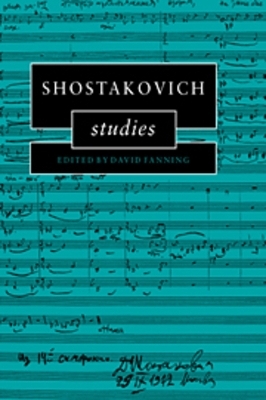 Shostakovich Studies - 