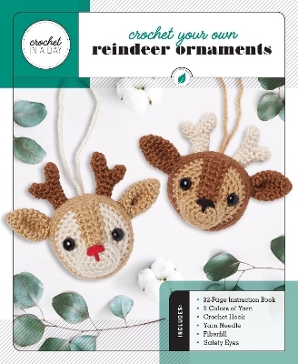 Crochet Your Own Reindeer Ornaments - Kati Gálusz