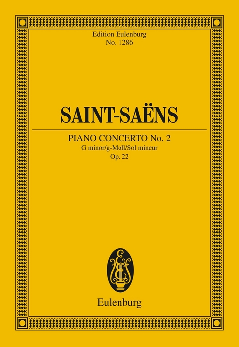 Piano Concerto No. 2 G minor - Camille Saint-Sa&euml;ns