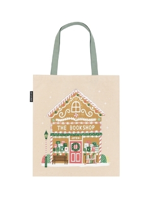 Gingerbread Bookshop Tote Bag