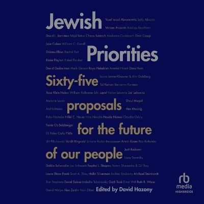 Jewish Priorities - David Hazony
