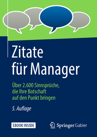 Zitate für Manager