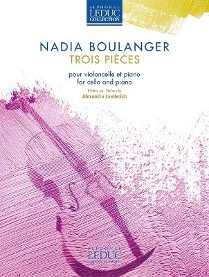 Boulanger: 3 Pieces for Cello and Piano - 