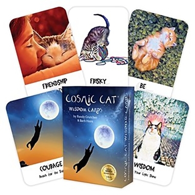 Cosmic Cat Wisdom Cards - Randy Crutcher, Barb Horn