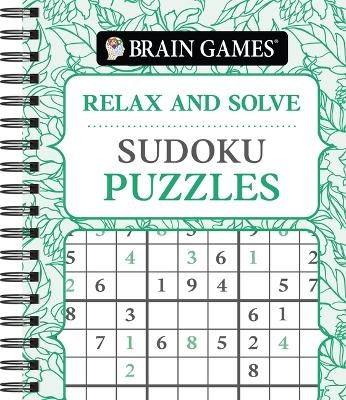 Brain Games - Relax and Solve: Sudoku (Pattern Cover) -  Publications International Ltd,  Brain Games