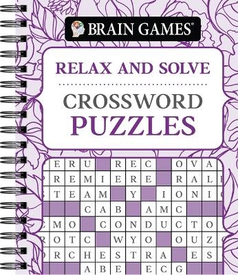 Brain Games - Relax and Solve: Crossword Puzzles (Pattern Cover) -  Publications International Ltd,  Brain Games