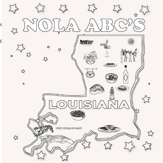NOLA ABC'S Coloring Book