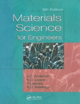 Materials Science for Engineers - Anderson, J.C.; Leaver, Keith D.; Rawlings, Rees D.; Leevers, Patrick S.