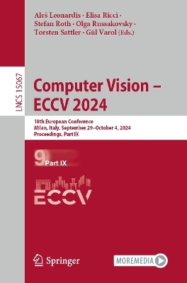 Computer Vision – ECCV 2024