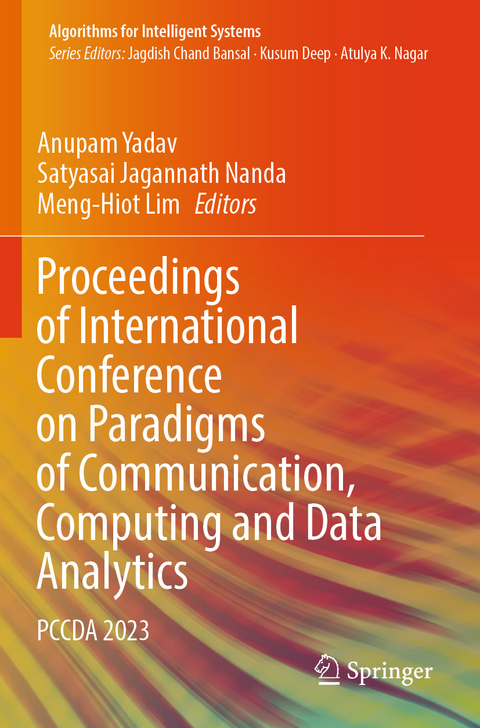 Proceedings of International Conference on Paradigms of Communication, Computing and Data Analytics - 