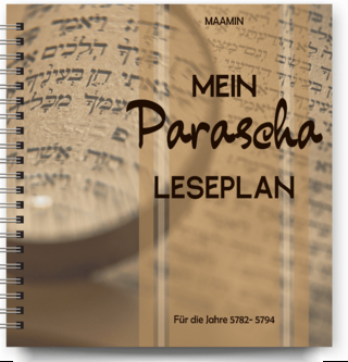 Mein Parascha Leseplan | 5782-5794
