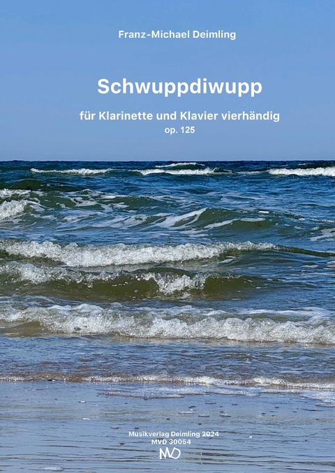 Schwuppdiwupp f&uuml;r Klarinette und Klavier vierh&auml;ndig - 