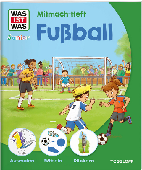 WAS IST WAS Junior Mitmach-Heft Fu&szlig;ball - Christina Braun