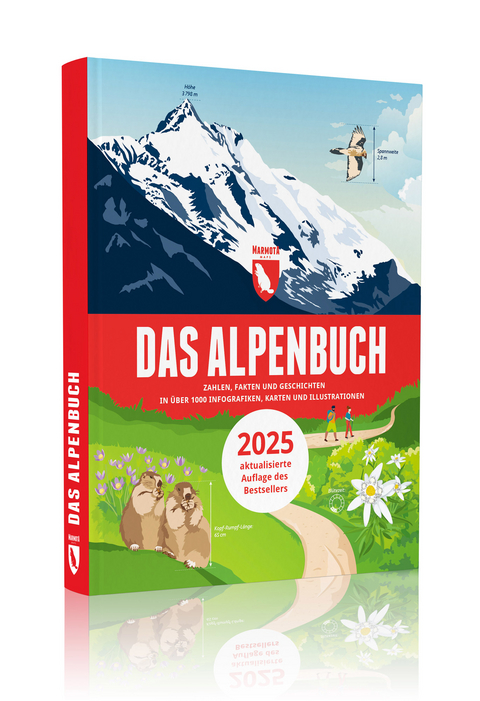 Das Alpenbuch - Spiegel Stefan, Tobias Weber, Björn Köcher