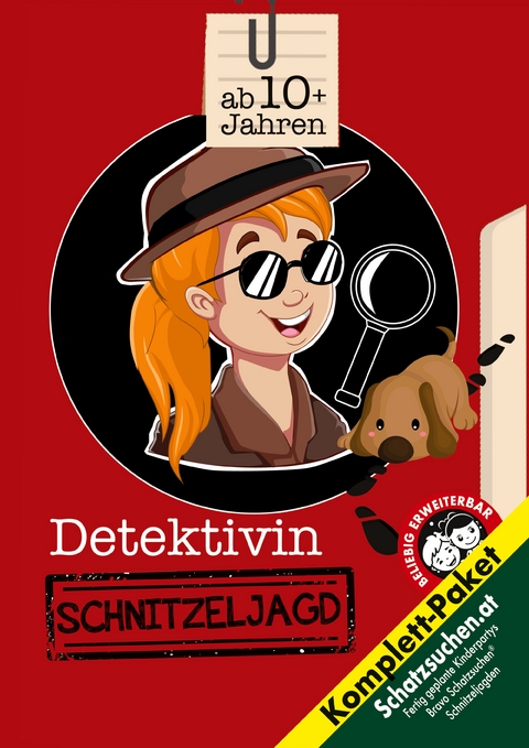 Detektivinnen Schnitzeljagd Schatzsuche M&auml;dchen Kindergeburtstag ab 10 Jahren (Grundsch&uuml;ler) - Birgit Bravo
