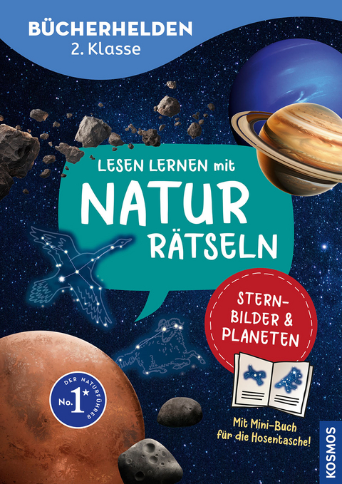 Lesen lernen mit Naturrätseln, Bücherhelden 2. Klasse, Sternbilder & Planeten - Leonie Duppke