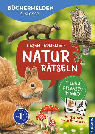 Lesen lernen mit Naturrätseln, Bücherhelden 2. Klasse, Tiere und Pflanzen im Wald