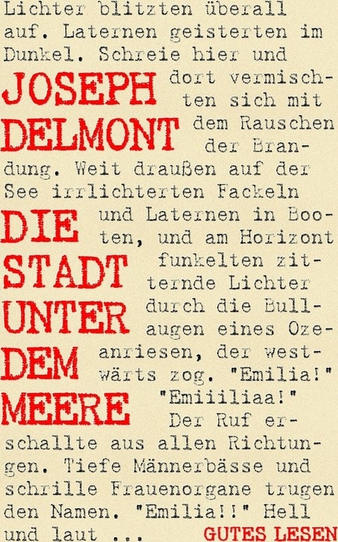 Die Stadt unter dem Meere -  Joseph Delmont