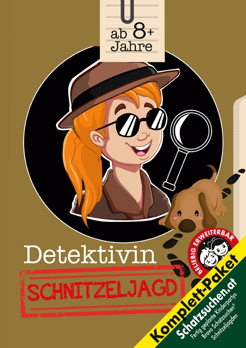 Detektivinnen Schnitzeljagd Schatzsuche M&auml;dchen Kindergeburtstag ab 8 Jahre (Grundsch&uuml;ler) - Birgit Bravo