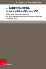 &hellip; genaueste Localit&auml;t, Individualit&auml;t und Personalit&auml;t - 