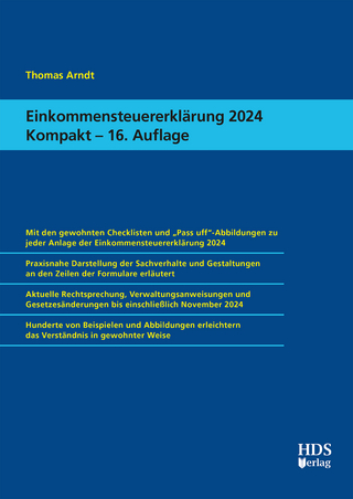 Einkommensteuererklärung 2024 Kompakt
