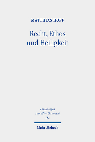 Recht, Ethos und Heiligkeit