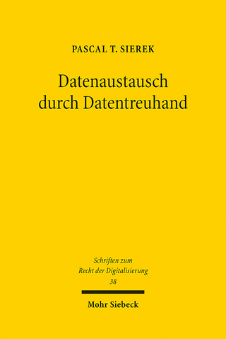 Datenaustausch durch Datentreuhand