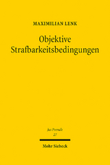 Objektive Strafbarkeitsbedingungen - Maximilian Lenk