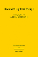 Recht der Digitalisierung I - 