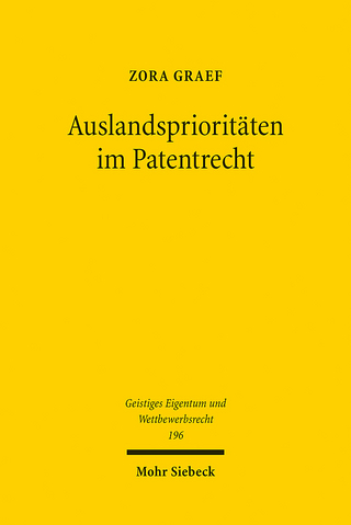 Auslandsprioritäten im Patentrecht