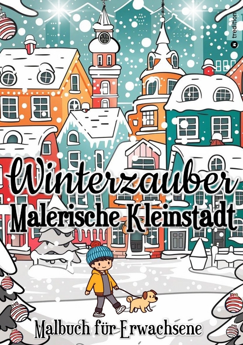 Malbuch Weihnachten für Erwachsene - Winter Malbuch für Erwachsene, Frauen, Jugendliche - Millie Meik