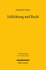 Schlichtung und Recht - Josephine Odrig