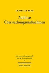 Additive Überwachungsmaßnahmen - Christian Benz