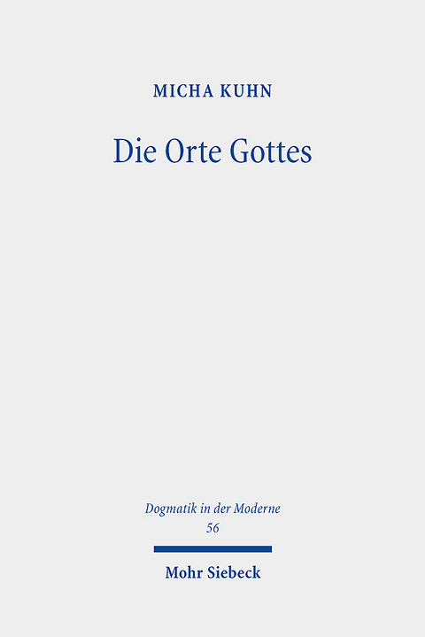 Die Orte Gottes - Micha Kuhn