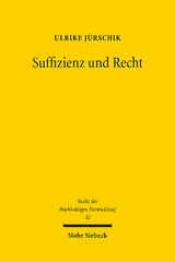 Suffizienz und Recht - Ulrike J&uuml;rschik