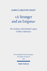 "A Stranger and an Enigma" - James Carleton Paget