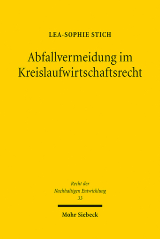 Abfallvermeidung im Kreislaufwirtschaftsrecht
