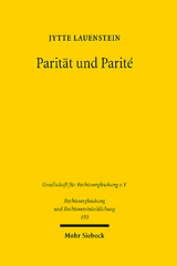Parit&auml;t und Parit&eacute; - Jytte Lauenstein